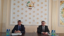 Вохӯрии намояндаи Раёсати Агентии назорати давлатии молиявӣ ва мубориза бо коррупсияи Ҷумҳурии Тоҷикистон
