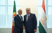 Мулоқот бо Президенти Ҷумҳурии Португалия Марселу Ребелу де Соуза